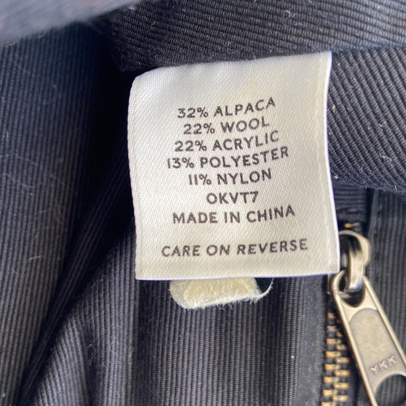 Rare! L.L. Bean Plaid Alpaca Wool Leather Handle Purse Satchel Handbag - Picture 8 of 13